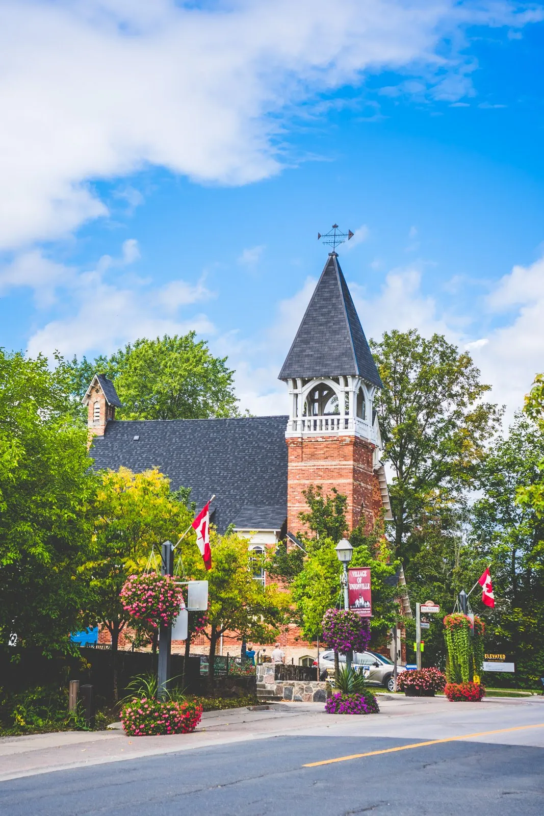 Main Street Unionville heritage streetscape