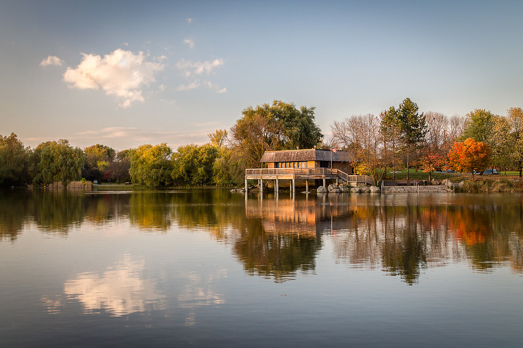 Too Good Pond nature scene for seasonal return chapter